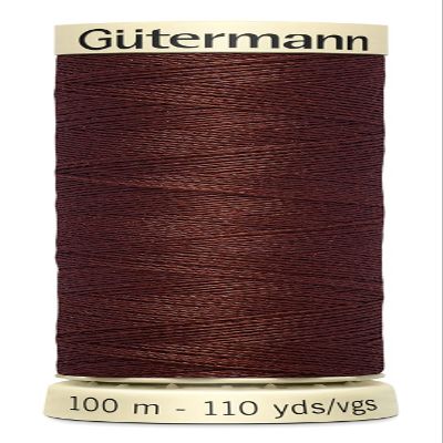 Gutermann Sew-All Thread 110 Yds: Chocolate