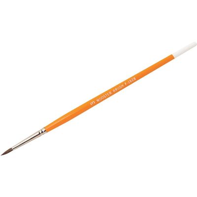 Wooster F1628 Artist Brush Camel Hair Watercolor Pointed Artist Paint Brush, #3