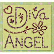 K&COMPANY Sparkly Sweet Adhesive Rhinestone Embellishment, Blings