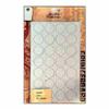 ADVANTUS CORPORATION Grungeboard Shapes 9-Pack, Plain view 1