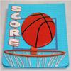 MEMORIES IN THE MAKING 8 Inch by 8 Inch Sport Album-3D Textured Basketball view 1