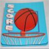 MEMORIES IN THE MAKING 8 Inch by 8 Inch Sport Album-3D Textured Basketball view 2
