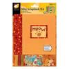 AMERICAN TRADITIONAL 6 Inch by 6 Inch Mini Scrapbook Kit, Paws and Claws Meow Cat view 1