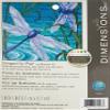 Dimensions Needlepoint Kit, Dragonfly Needlepoint, 5'' W x 5'' H, Various view 1