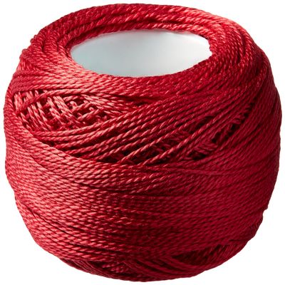 DMC 116 8-309 Pearl Cotton Thread Balls, Dark Rose, Size 8