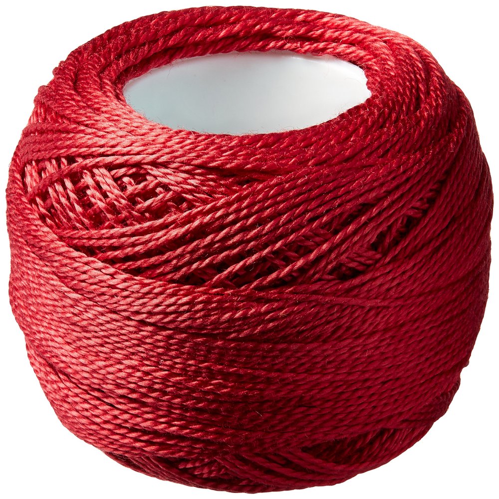 DMC 116 8-309 Pearl Cotton Thread Balls, Dark Rose, Size 8