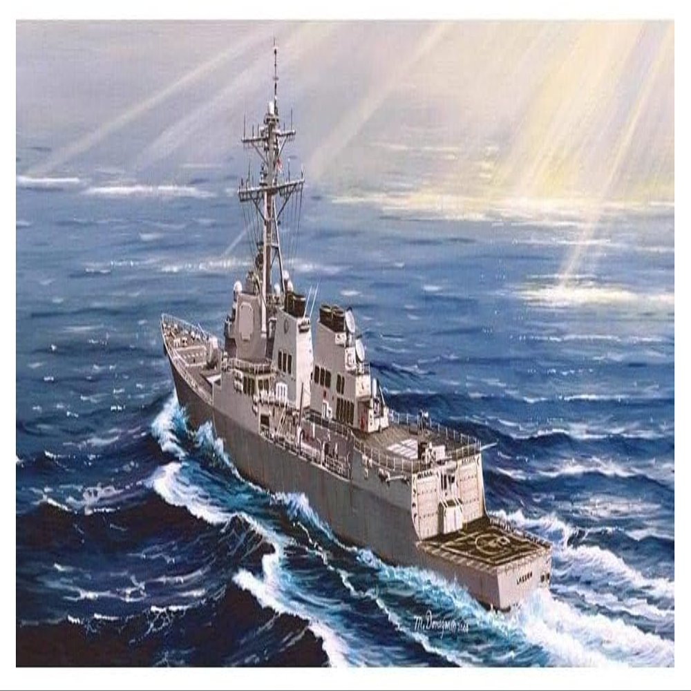 Trumpeter 1/350 Scale USS Lassen DDG82 Arleigh Burke Class Destroyer