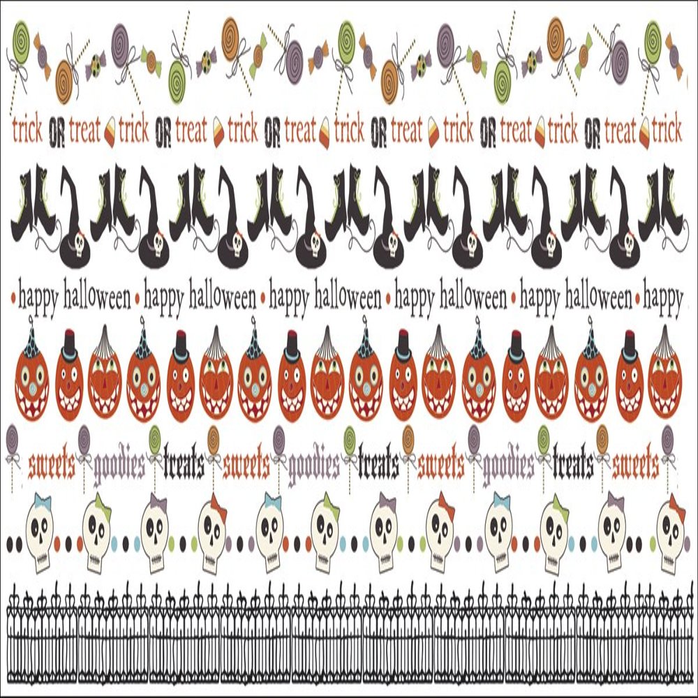 Imaginisce Hallowhimsy Collection Transylvania Transfers Rub-Ons One Sheet of 8