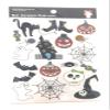 IMAGINISCE HALLOWHIMSY COLLECTION OF BAT SCRATCH RUB-ONS (ONE SHEET OF 18) view 1