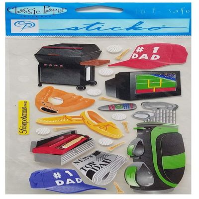 EK Success Sticko Stickers-Dad