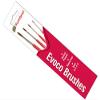 Humbrol AG4150 Evoco Paint Brushes Sizes 0,2,4,6 view 3