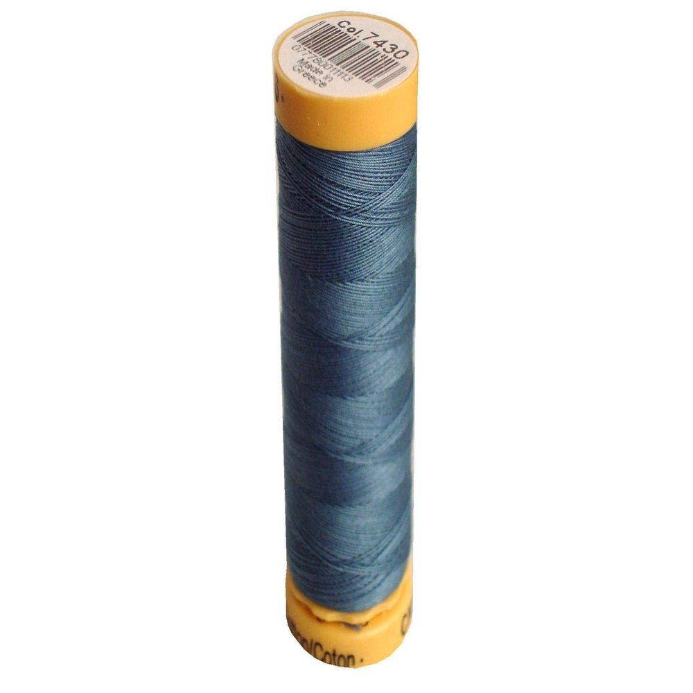 Natural Cotton Thread 110 Yards-Medium Slate Blue