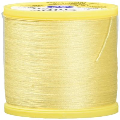 Coats: Thread & Zippers S970-7330 Coats Thread & Zippers General Purpose Cotton Thread, 225 yd., Yellow