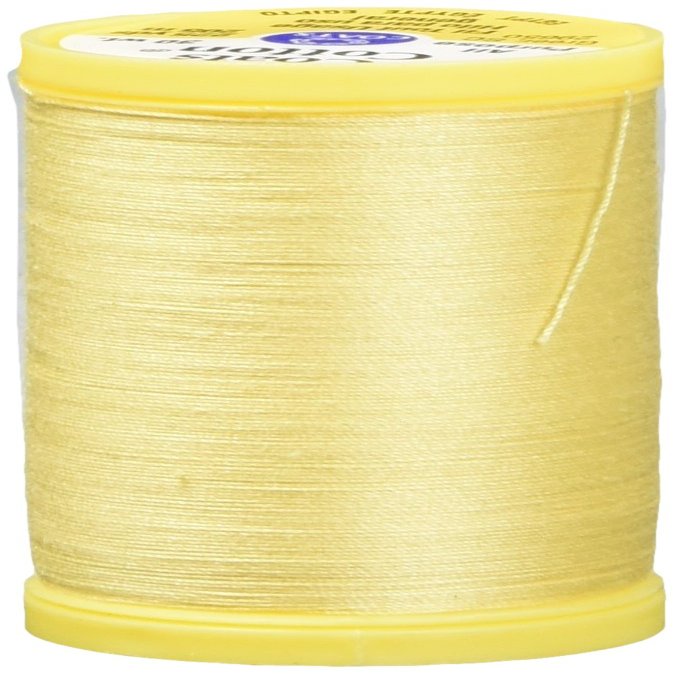 Coats: Thread & Zippers S970-7330 Coats Thread & Zippers General Purpose Cotton Thread, 225 yd., Yellow