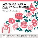 Alfred Publishing 00-17588 We Wish You a Merry Christmas Sheet Music