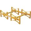 Steel 2 Drum Stackable Rack view 1