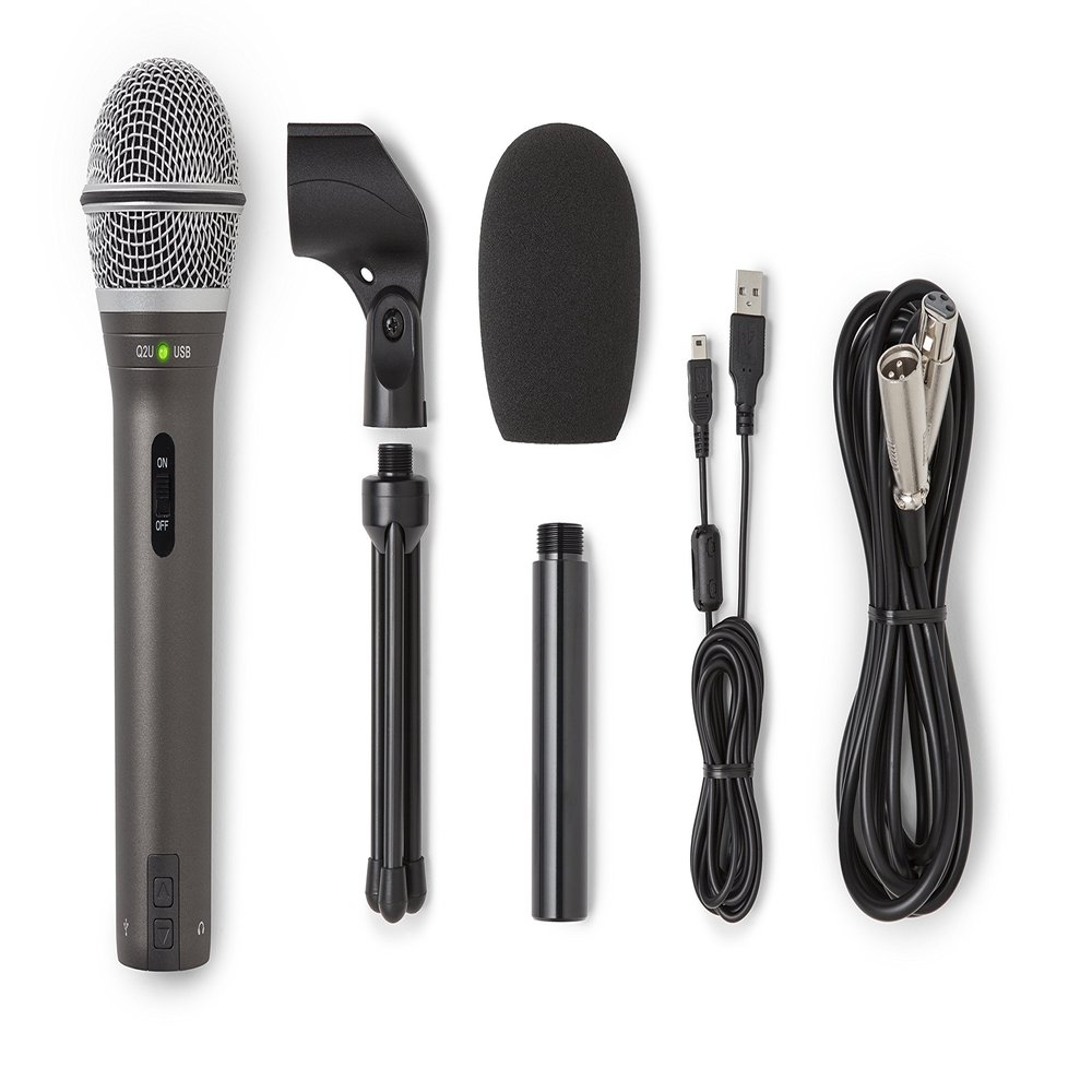 Samson Q2U Dynamic USB-C/XLR Microphone