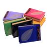 NOVICA Purple Pink Green Yellow Recycled Natural Fiber Notebooks With Rice Paper, 'Happy Leaf' (Set Of 6) view 1