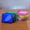 NOVICA Purple Pink Green Yellow Recycled Natural Fiber Notebooks With Rice Paper, 'Happy Leaf' (Set Of 6) view 4