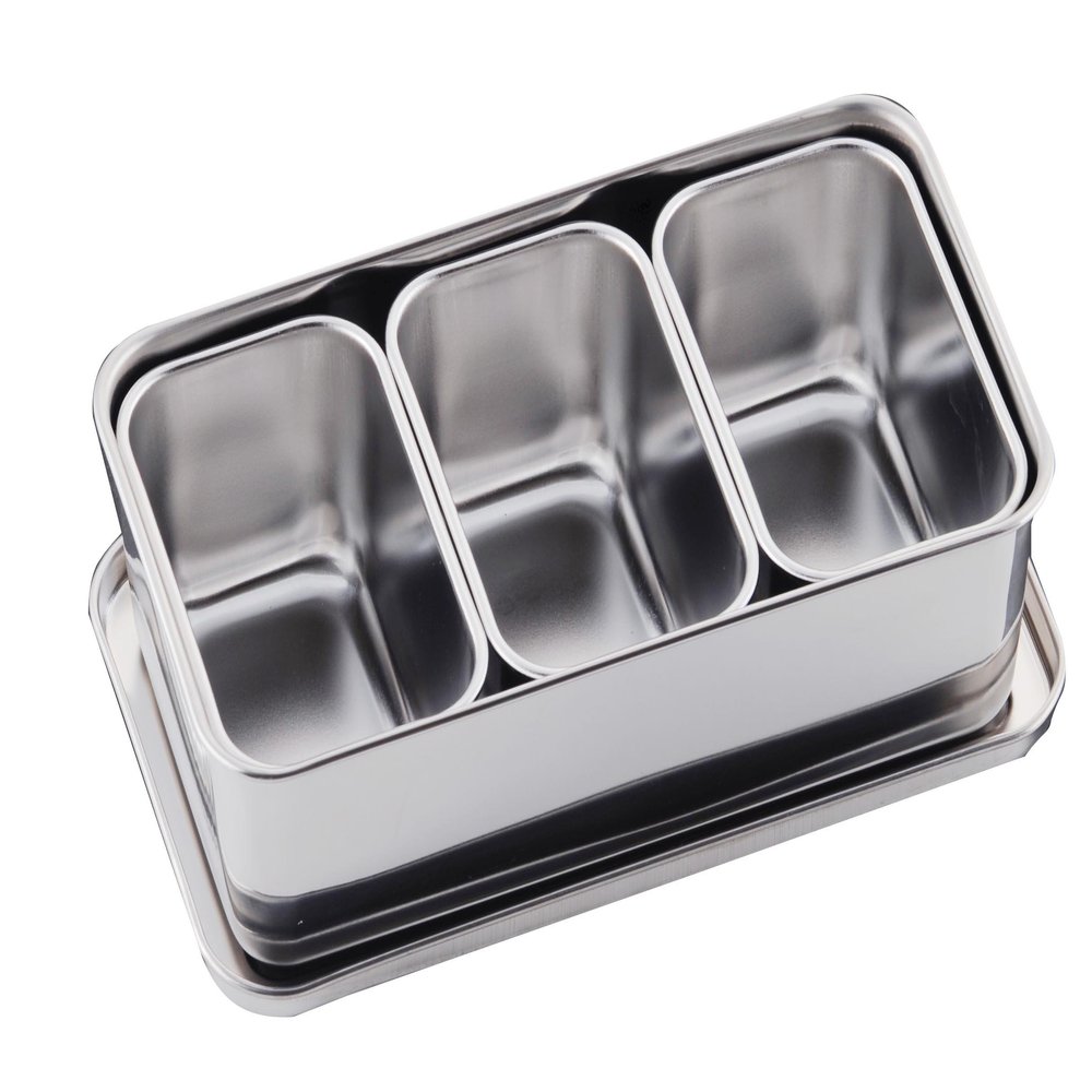 Oya Metal Clover AYK14003 18-8 Press No. 00 Yakumi, 3 Packs