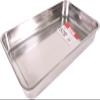 Honma Fuuji Industrial ABT38052 Shallow Long Bat, Type 52, 18-8 Stainless Steel, Japan view 1