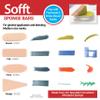 Sofft Artist Tools by GOLDEN, Mixed Sponge Bars, Pack of 4, Professional Artist Pastels view 3