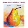 Ampersand Museum Series Pastelbord for Pastels, Charcoal, Pencils and Ink, White, 1/8 Inch Depth, 11X14 Inch (PBW11) view 4