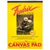 FREDRIX Creative Series White Canvas Pad, 18" x 24" view 1