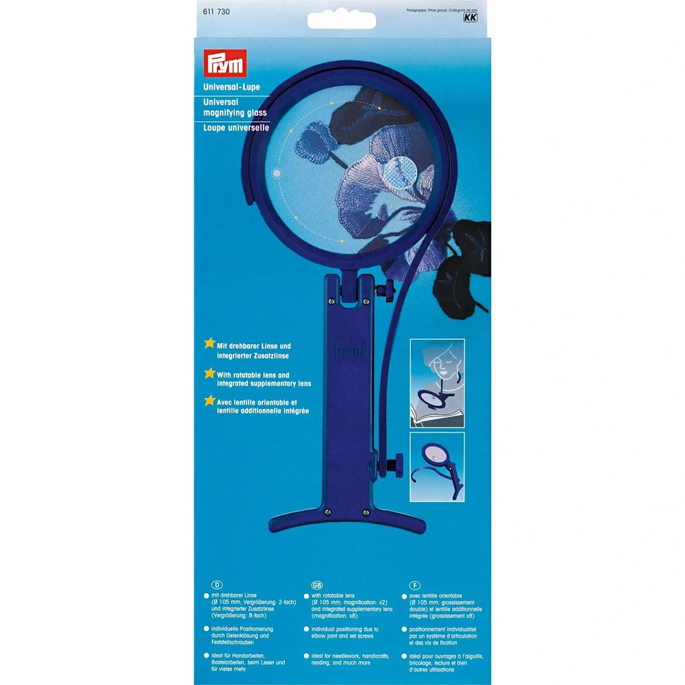Prym Universal Magnifying Glass with Bracket