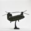 Boeing CH-47 Chinook Aircraft United States Army Olive Drab Military Mission Series 1/60 Diecast Model by New Ray view 3