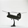 Boeing CH-47 Chinook Aircraft United States Army Olive Drab Military Mission Series 1/60 Diecast Model by New Ray view 4