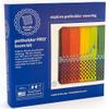Harrisville Designs Friendly Loom Potholder Pro Weaving Kit | 10x10 Sturdy Metal Loom and Quality Cotton Weaving Loops | Complete Kit to Weave 2 Large, Durable Potholders | Made in the USA view 1