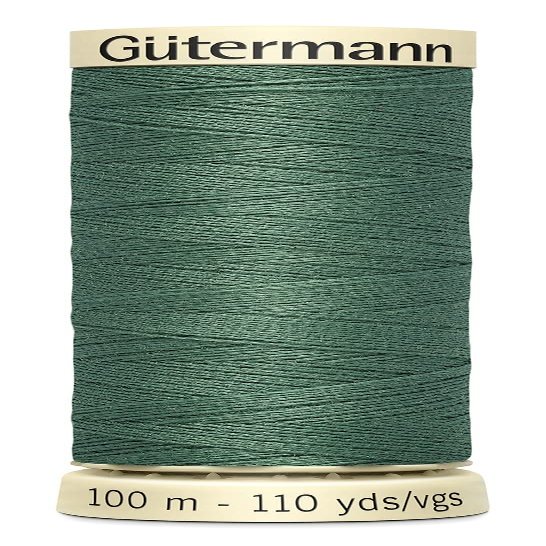 Gutermann Sew-All Thread, 110-Yard, Steel Green