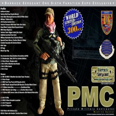 1/6 Scale Barrack Sergeant PMC US Private Military Contractor Expo Exclusive LE 300 pcs