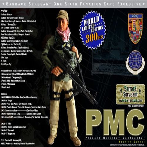 1/6 Scale Barrack Sergeant PMC US Private Military Contractor Expo Exclusive LE 300 pcs