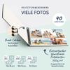 goldbuch Bella Vista 25 377 Spiral Photo Album 35 x 30 x 1.5 cm - Spiral Diameter 2.8 cm, Photo Album with 40 White Pages, Memory Album, Linen, Photo Book for Pictures and Photos for Gluing, Black view 4