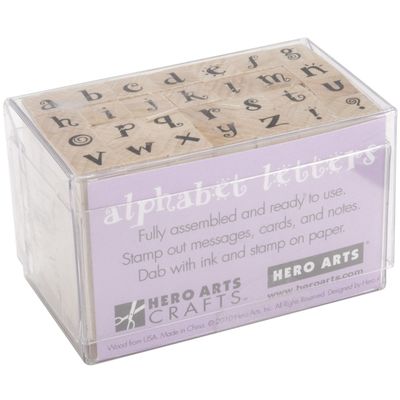 Hero Arts Stamps Tiny Carnival Letters
