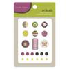 Crate Paper Bliss Art Brads 21/Pkg, Epoxy and Painted view 1