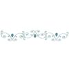 Sizzix Sizzlits Decorative Strip Die, Decorative Swirls & Teardrops view 1