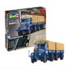 Revell 07580 Bssing 8000 S 13 mit Trailer Platinum Edition 1:24 Scale Unbuilt/Unpainted Plastic Model Kit view 1