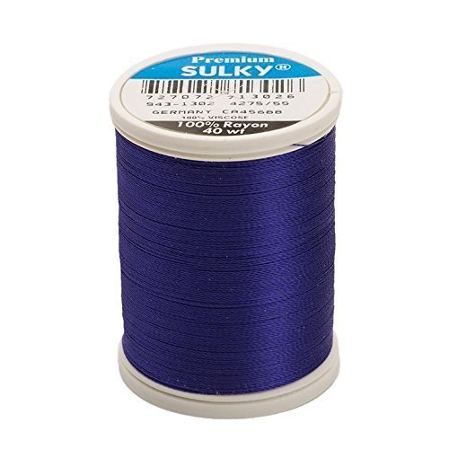 Sulky Of America 268d 40wt 2-Ply Rayon Thread, 850 yd, Eggplant