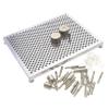 The Beadsmith, Wig Jig, Wig-A-Ma-Jig Deluxe, 4.5 x 5.5 inch Square jig, Includes 30 Metal pegs, Tool for Making Wire findings, Components and Jewelry Designs view 3