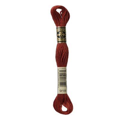 Dmc 6-Strand Embroidery Cotton 8.7yd-Dark Red Copper