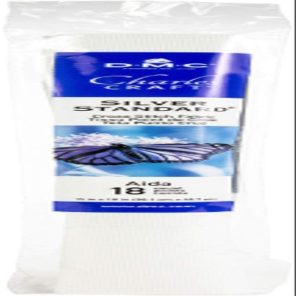 Charles Craft Silver Label Aida 18 Count 15"X18" Soft Tube-White3