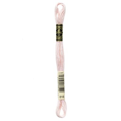 Dmc 6-Strand Embroidery Cotton 8.7yd-Baby Pink