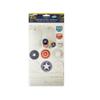 bulk buys Generation Z Chipboard Embellishment Stickers with Foil Accents view 1