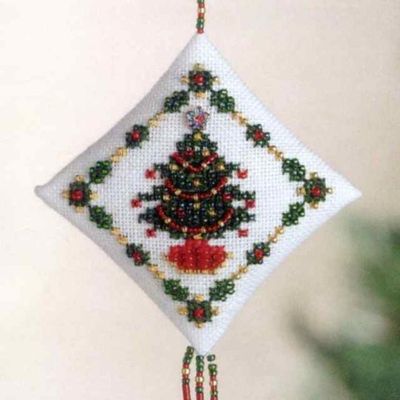 Holiday Trimmings Cross Stitch Kit
