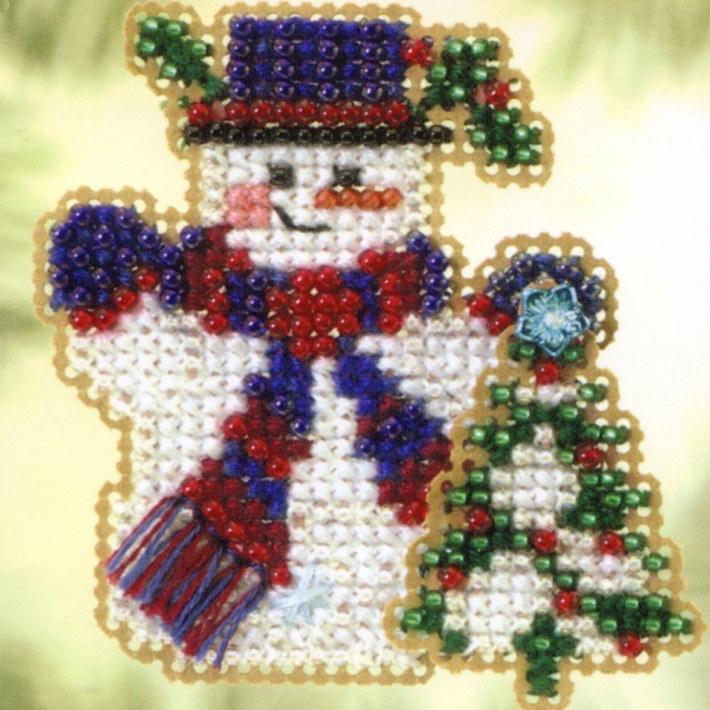 Mill Hill Frosty Fir Cross Stitch Kit