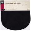 Dritz 55230-1 Suede Elbow Patches, Black, 4-3/4 x 6-1/2-Inch (2-Count) view 1