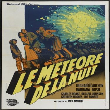 Pop Culture Graphics It Came from Outer Space Poster Movie French 11x17 Richard Carlson Barbara Rush Charles Drake